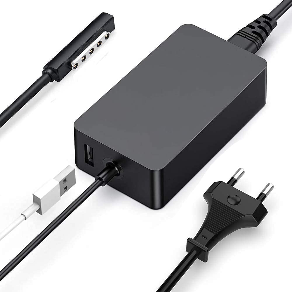 DTK 12V 3,6A 44W Laptop Şarj Cihazı AC Güç Kaynağı Microsoft Şarj Kablosu Notebook Taşınabilir Bilgisayar AC Şarj Cihazları Güç Kaynağı Pil Güç Kaynağı Surface RT Pro 1 Pro 2 RT 2 Tablet 1536 1601
