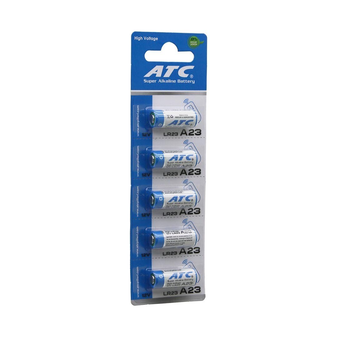 Chermik Atc Super Alkaline Battery (A23-23A) (Lr23) Araç  Oto (Kumanda Pili) (12V) (5Li Kart)*400