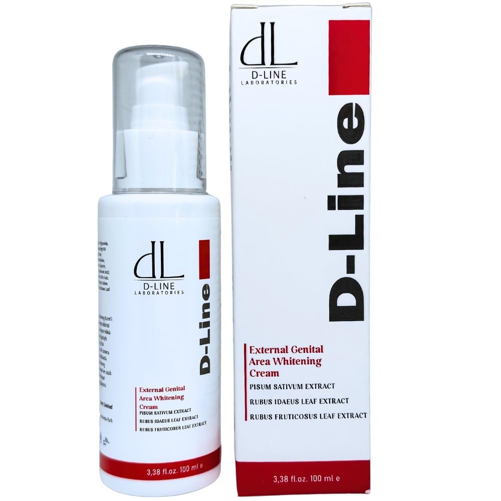 D Line Laboratories External Genital Area Whitening Cream, Genital Bölge Beyazlatıcı Krem, 100 ml, Hassas bölge beyazlatıcı krem, Hassas bölge günlük bakımı, genital kararma