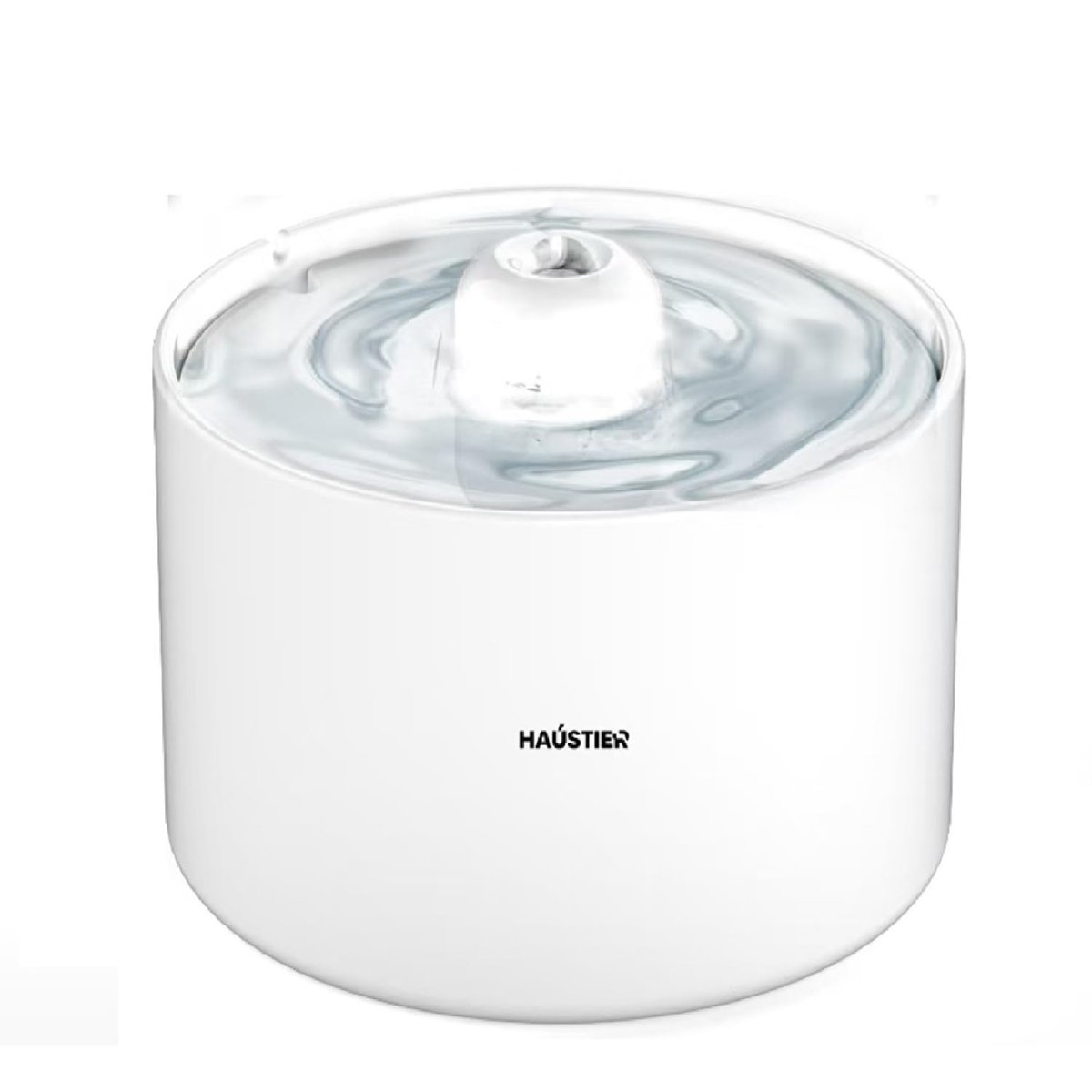 Haustier WF013 Seramik Otomatik Kedi Su Sebili,Kedi Su Çeşmesi, Su Pınarı 2Lt Geniş Hazne, Ultra Ses