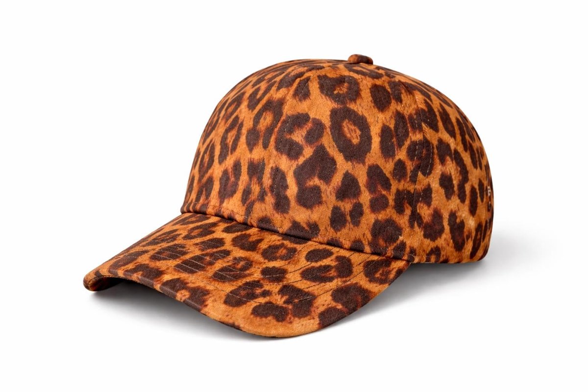 Valkyrie Leopar Desenli Şapka Ayarlanabilir Unisex Baseball Cap Günlük Spor Şapka