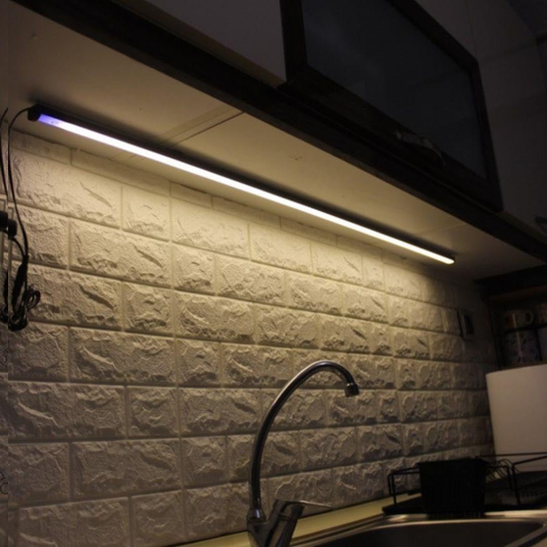 Dokunmatik 120cm Dim Edilebilir Tak Çalıştır Led Işık Mutfak, Dolap, Tezgah Altı, Duvar Dekoratif GeceLamba (GÜNIŞIK)