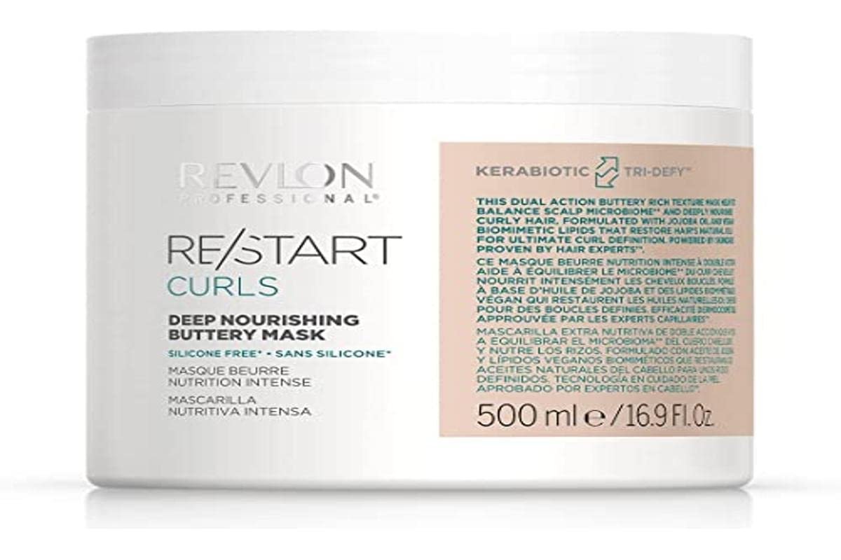 Revlon Professional Restart Curls Deep Nourishing Buttery Maske 500ml Sulfate  Silicone Free