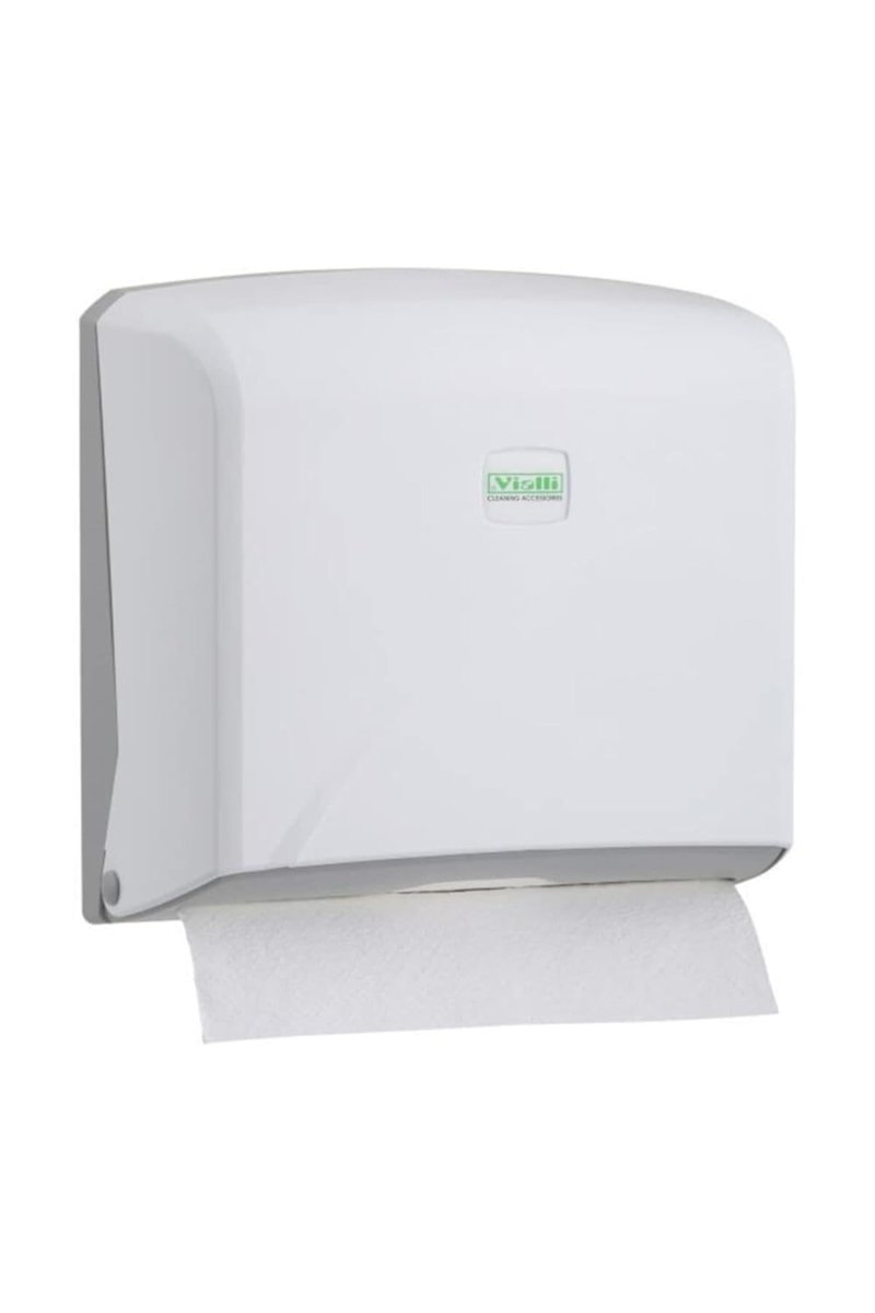 Vialli Z Katlı Kağıt Havlu Dispenseri Max 22 Cm 200 Ad Beyaz K2