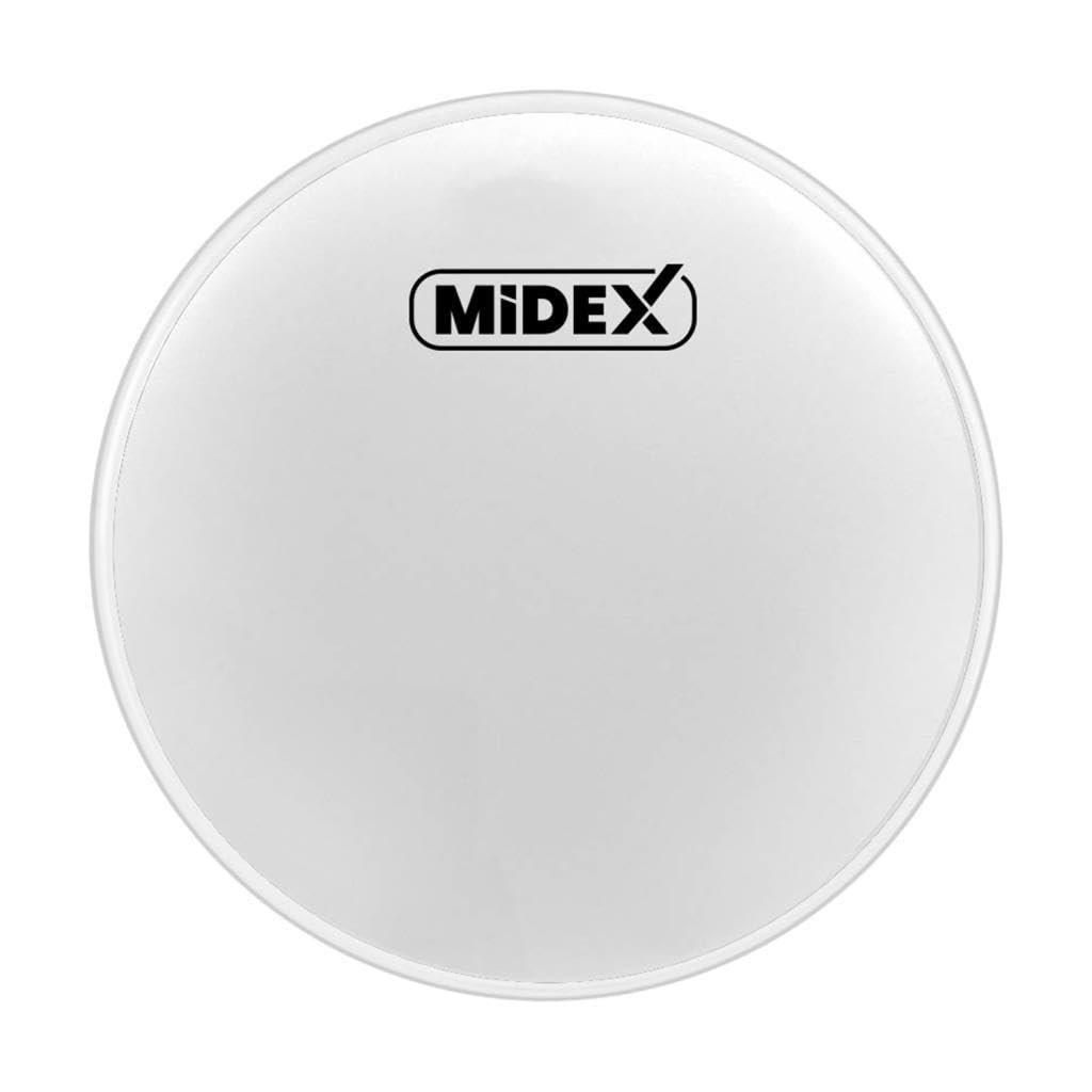 Midex DR-13WH Beyaz Renk 13 İnç Tom Bateri Davul Derisi Drumhead 13'' inch (33.02 cm)