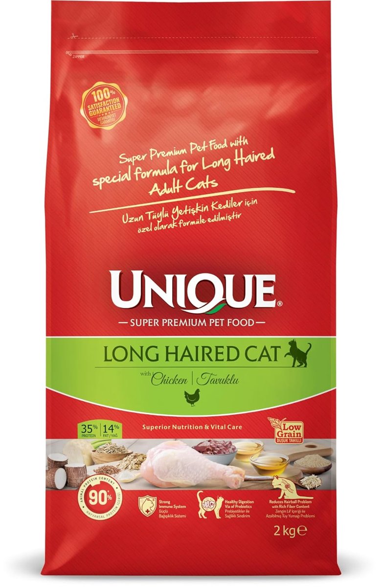 Unique Adult Long Haired Cat With Chicken 2Kg