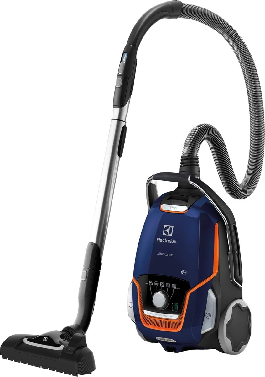 Electrolux UltraOne EUOC94DB Toz Torbalı Elektrikli Süpürge | Ultra Sessiz (66 dB) Motor, FlowMotion