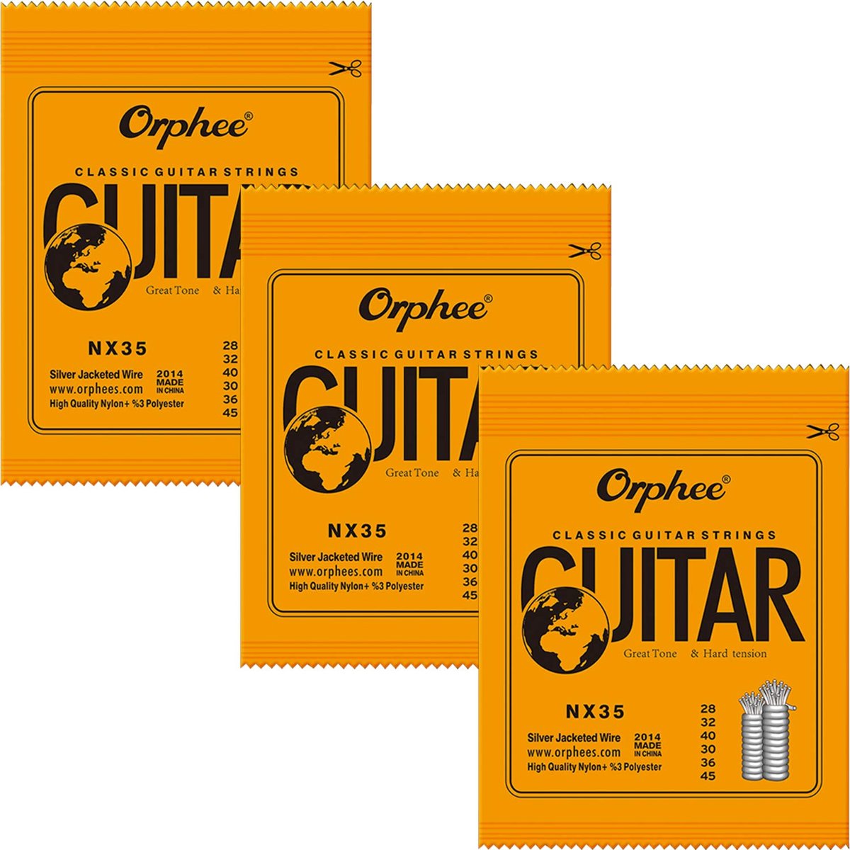 Orphee NX35 Klasik Gitar Teli