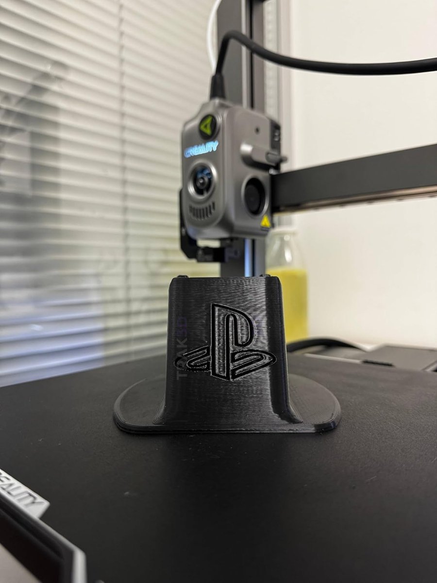 TRAK3D PS5 Kol Standı Siyah - Tekli Playstation 5 Kontrolcü Standı - Midnight Dock Edition