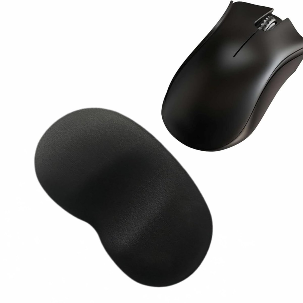 MP03 - Memory Mouse Bilek Destek Pedi | Yumuşak, Ergonomik, Fare Önü El Bileği Dinlendirme Pedi