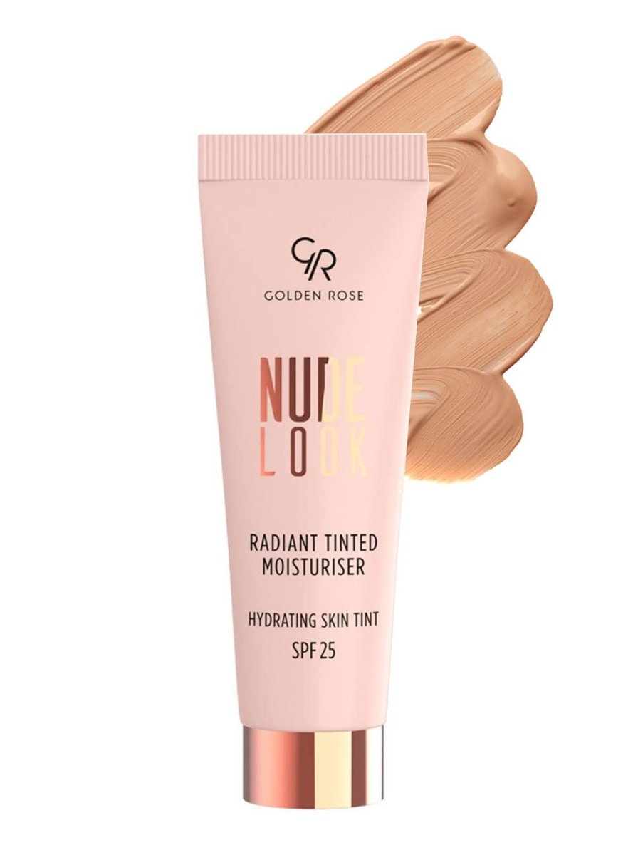 Golden Rose Nude Look Radiant Tinted Moisturiser - 02 Medium Tint - Canlı ve Aydınlık Görünüm Veren Renkli Nemlendirici