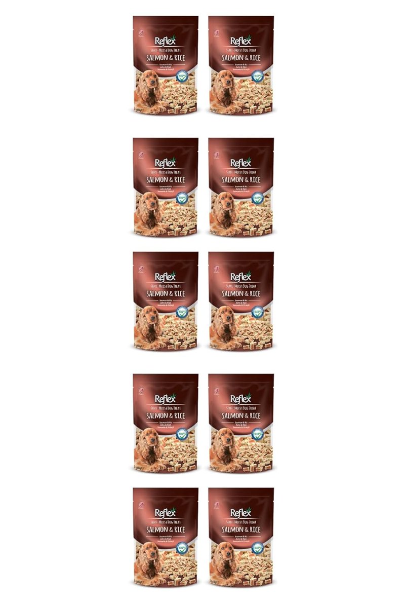 Reflex Semi-Moist Hearts Treats Balıklı Köpek Ödül Kemiği 150 Gr x 10 Adet