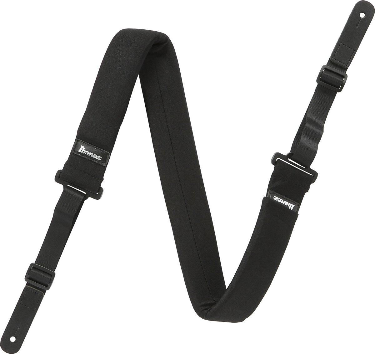 Ibanez POWERPAD Strap BK - Black Gitar Askısı