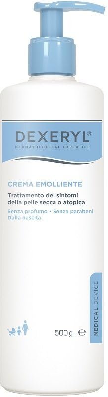 Dexeryl Emollient Kuru ve Atopik Ciltler için Yumuşatıcı Nemlendirici Krem 500 gr