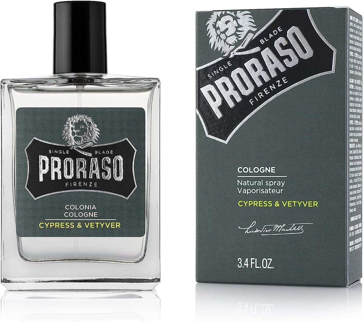 Proraso Eau de Cologne Cypress & Vetyver