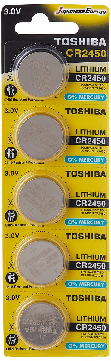 Toshiba Cr 2450 Lithium 5'li Pil