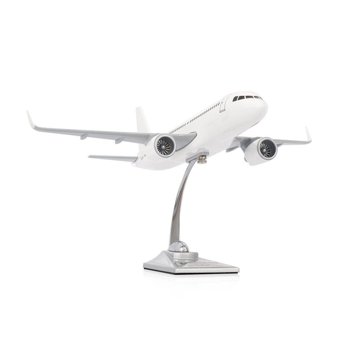 Zek Upp Zekupp Airbus A320 Model Uçak, 1/100 Beyaz Elit Maket Uçak (ZU-UCK0108)