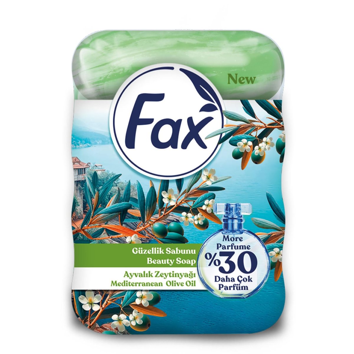 Fax Ayvalık Zeytinyağı Sabun 70gx4
