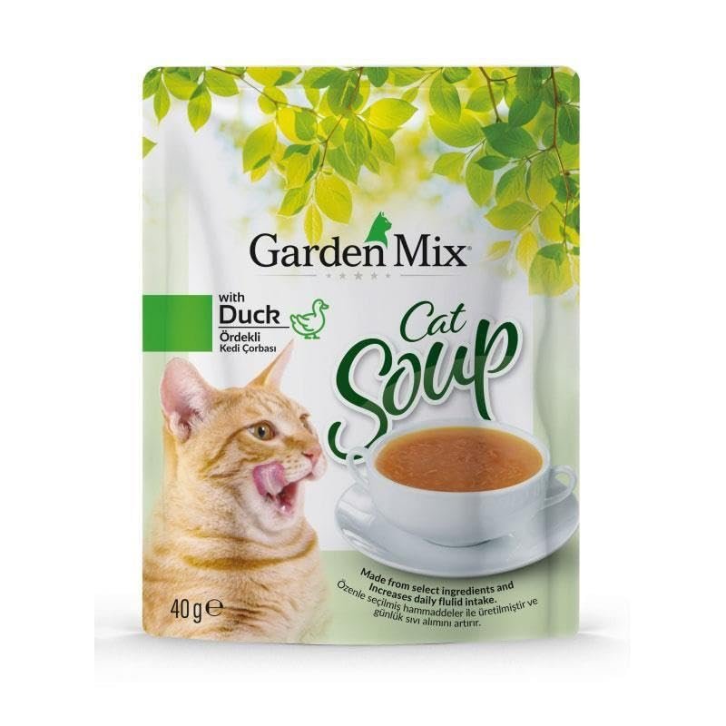 Garden Mix Ördekli Kedi Çorbasi 40Gr
