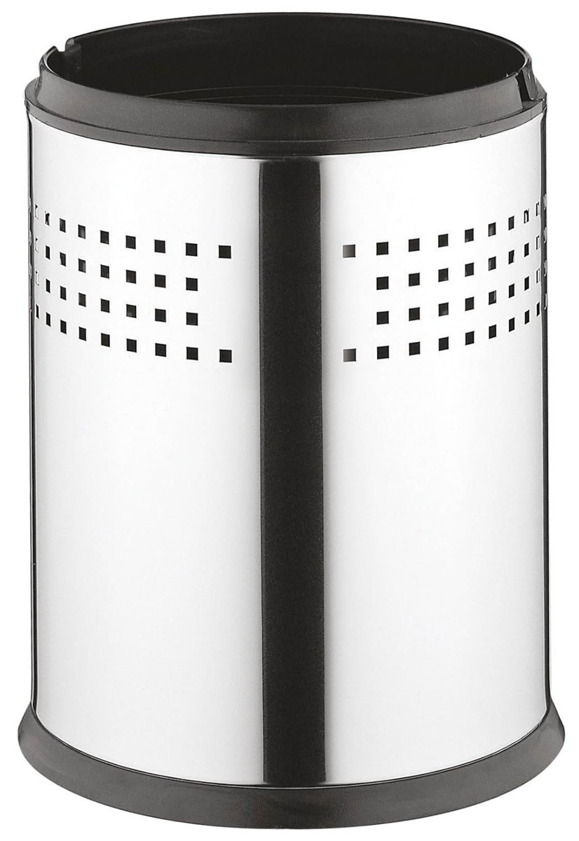 VitrA Arkitekta A44048 Çöp Kovası, 3 L, Parlak Paslanmaz Çelik Kaplama