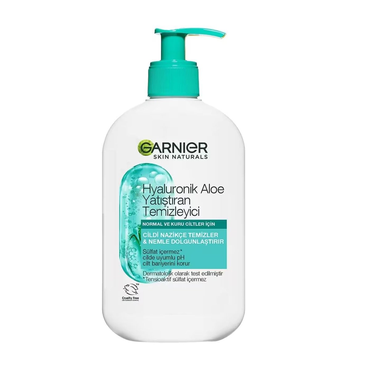 Garnier Hyaluronik Aloe Nemlendiren ve Yatıştıran Temizleyici 250 ML