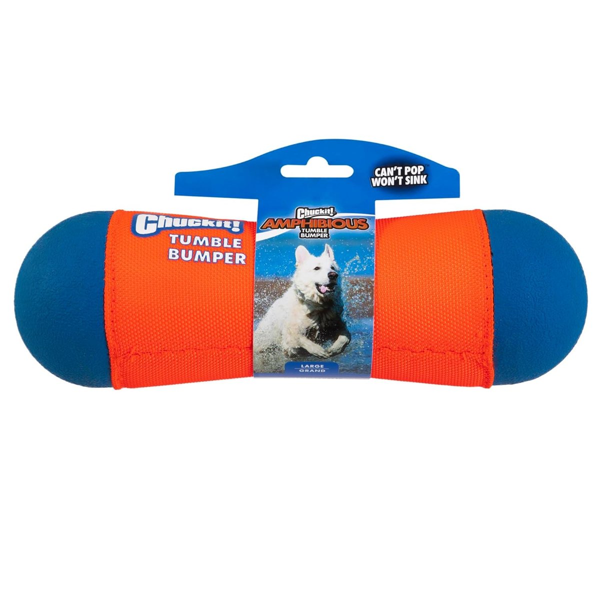 Chuckit! Tumble Bumper Suda Batmayan Köpek Oyuncağı (Büyük Boy)
