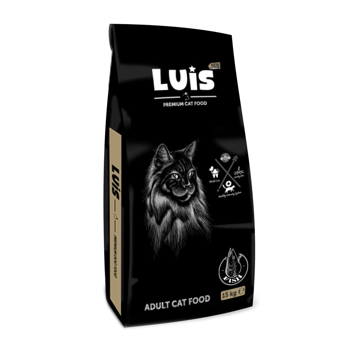 Luis Balıklı Kedi Maması 15 KG