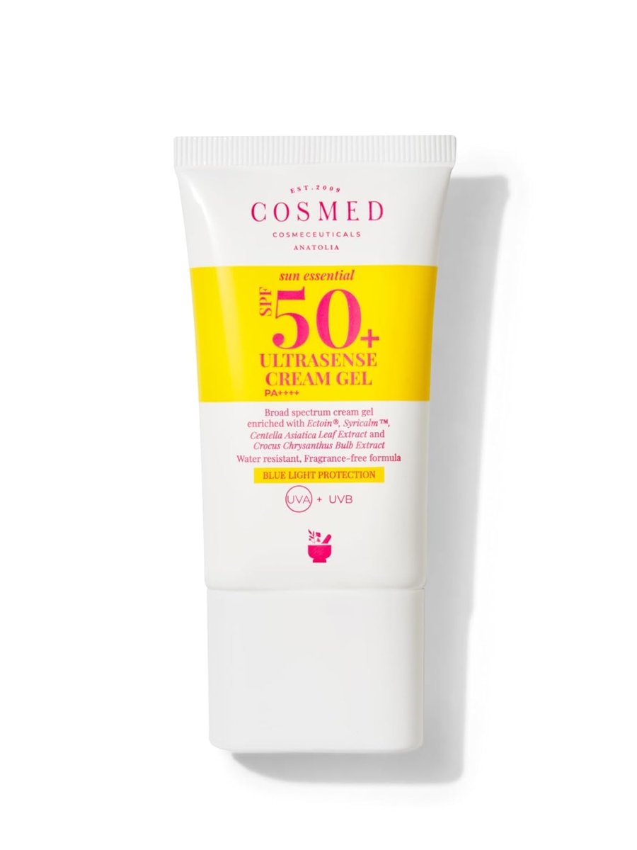 Cosmed Hassas ve Kızarıklığa Eğilimli Ciltler için SPF50+ Yatıştırıcı Güneş Kremi - Ultrasense Cream