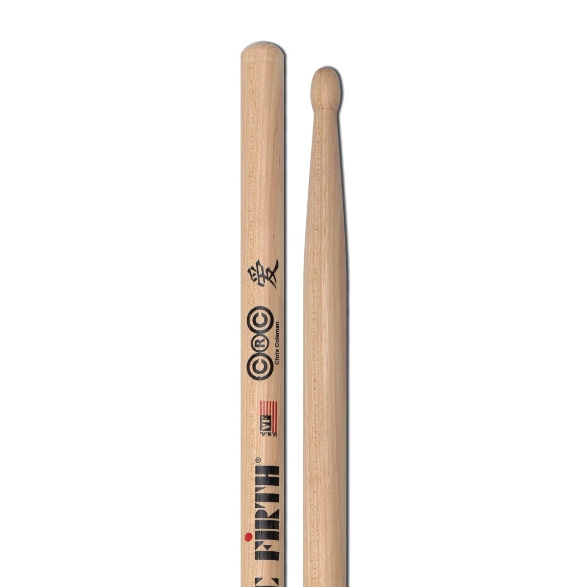 Vic firth Baget(Çift) Chrıs Coleman, Sıgnature, Hıckory, 0.6