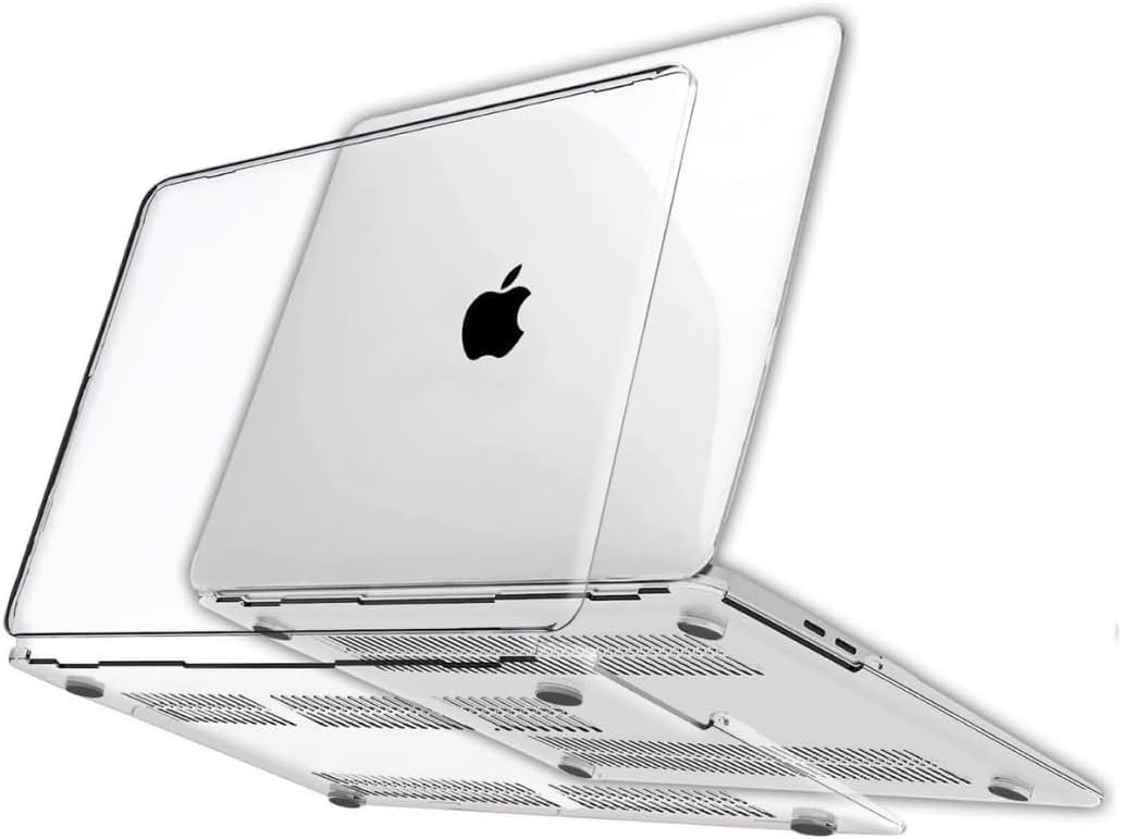 Klasse MacBook Pro 14 inç 2021-2024 M4/M3 Max/M3 Pro/M3/M2/M1 Max/M1 Pro/M1 Çip ile Uyumlu Şeffaf Dayanıklı Koruyucu Kılıf, Ultra İnce Elastik Kapak A2442 A2779 A2918 A2992 A3112 A3185 A3401 (Şeffaf)
