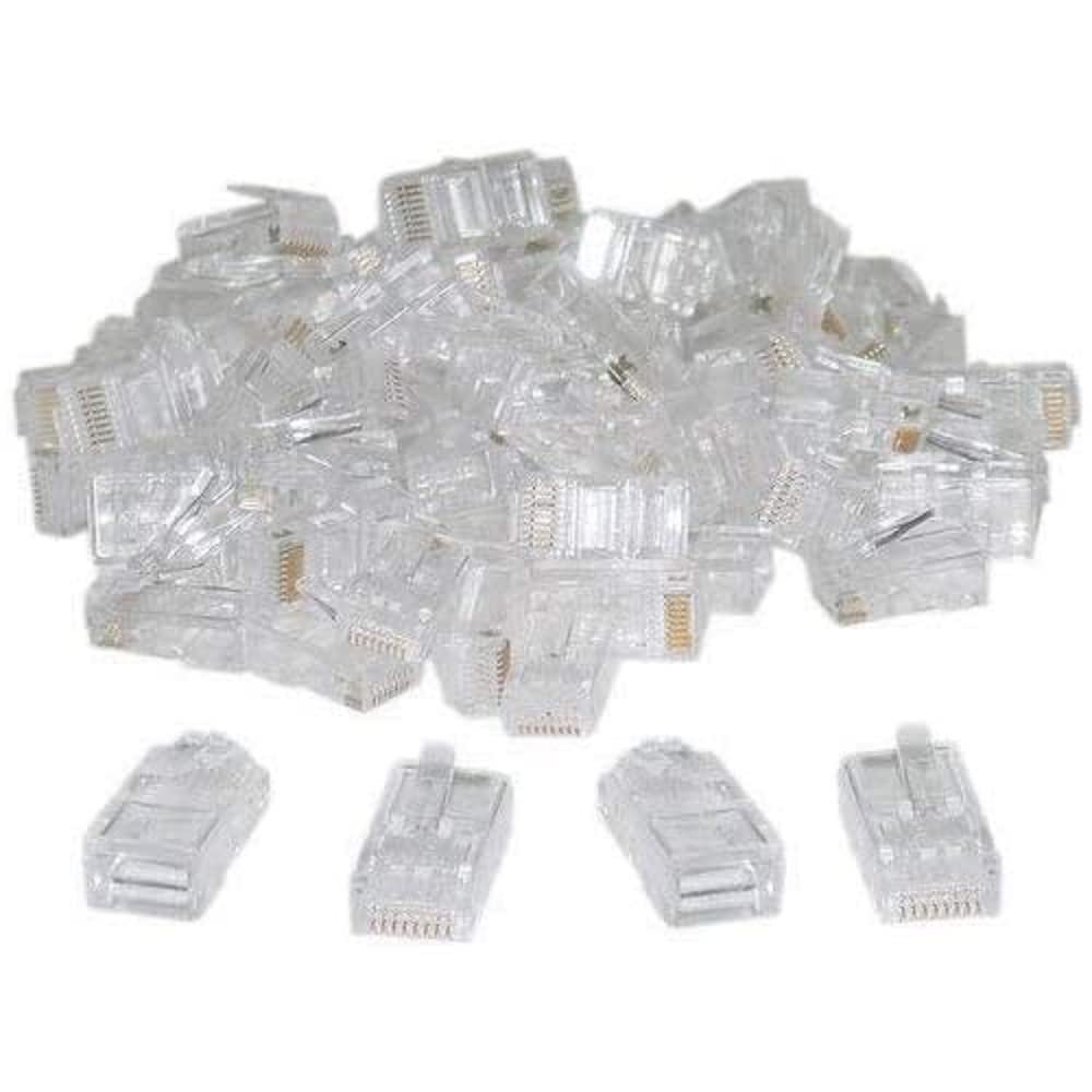 Alfais Al-4615 100 Adet Rj45 Jack Cat5 Internet Kablosu Ucu