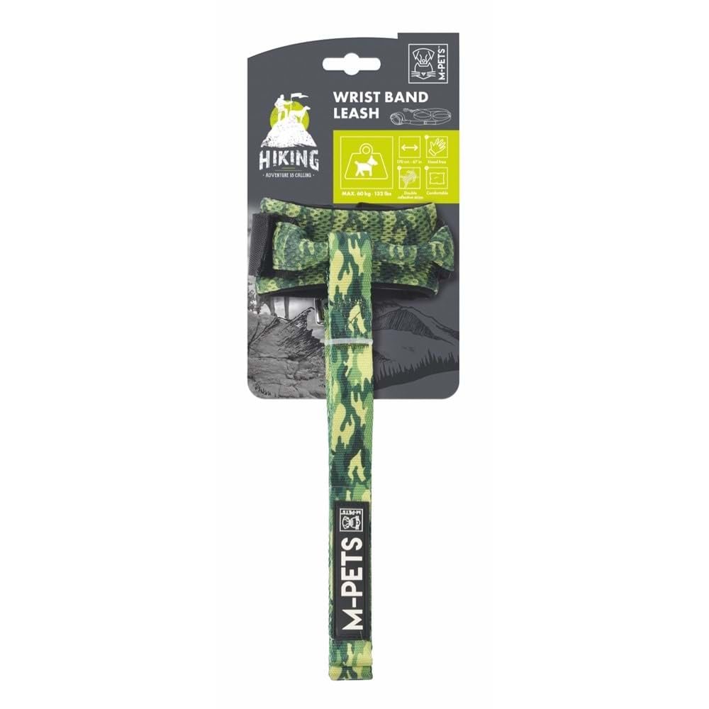 M-Pets Hiking Wrist Bilek Bantlı Gezdirme Tasma Kamuflaj