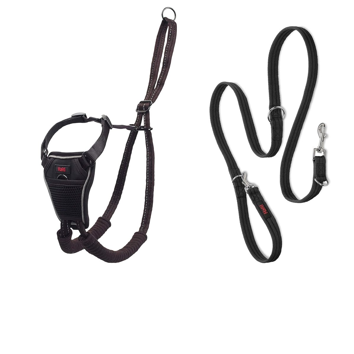 Halti No Pull yemek takımı ve antrenman tasması kombi paket, Stop Dog Pulling on Walks with Halti, I
