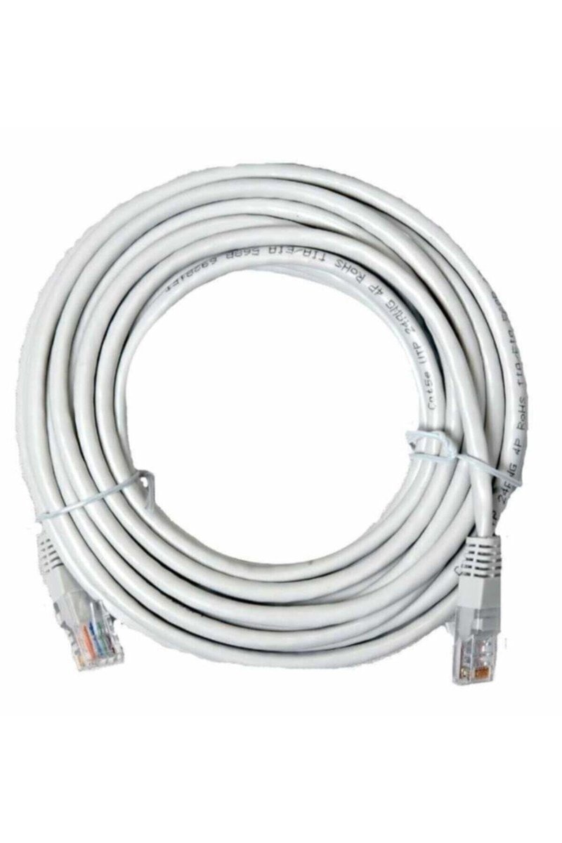 30mt 30 Metre +tv Plus Fiber Adsl Modem Bilgisayar Arası Ethernet Internet Kablosu Ağ Network