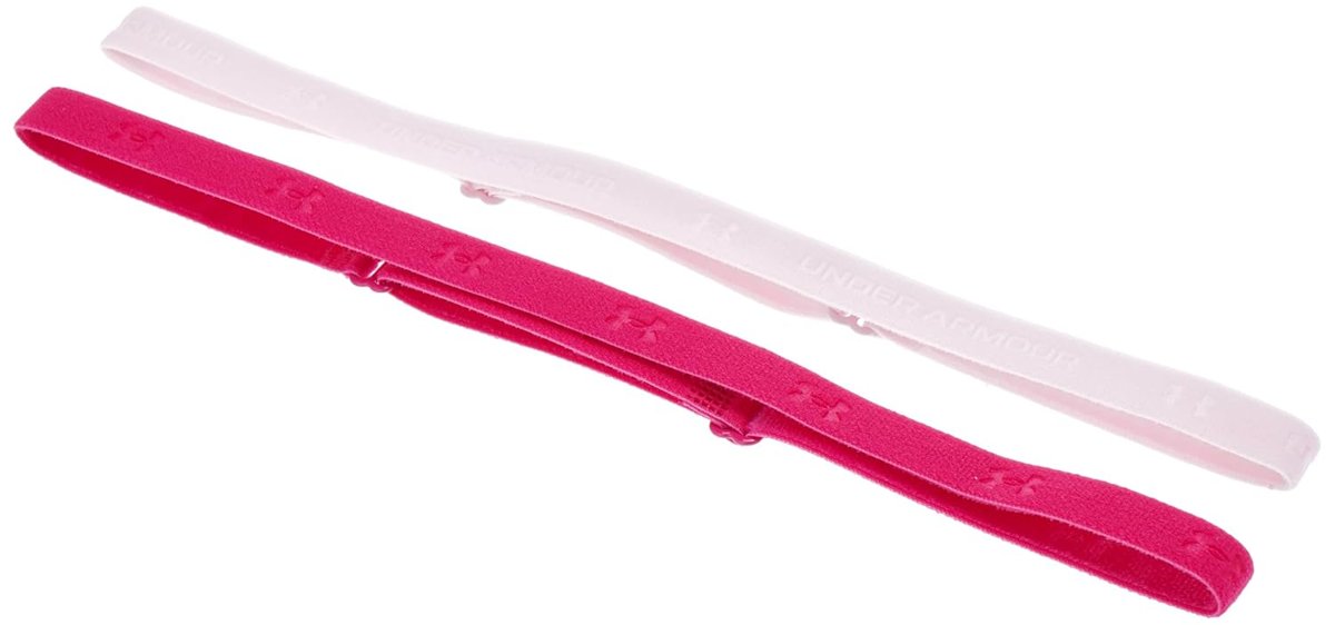 Under Armour Kadın W's Adjustable Mini Bands Saç Bandı Pembe Tek Beden