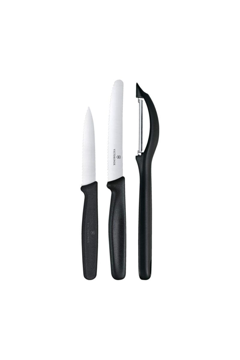 Victorinox Siyah Soyacak Set