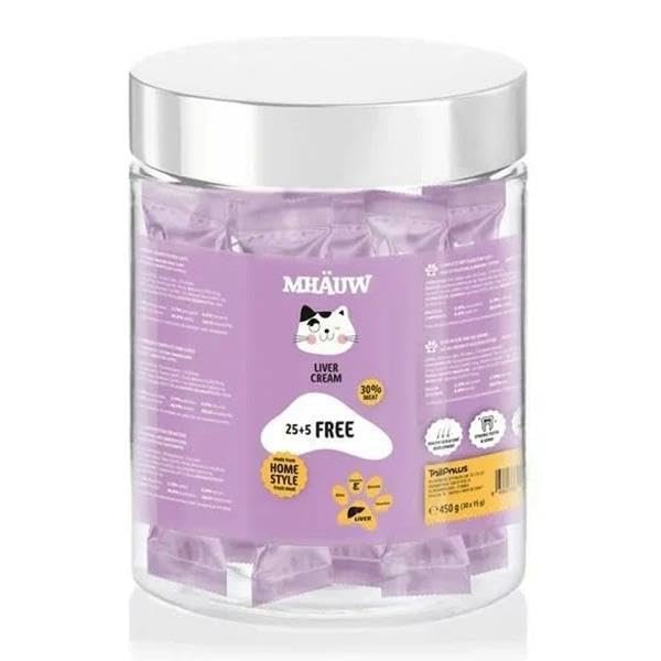 MHÄUW Ciğerli Sıvı Kedi Ödülü 15gr 30lu