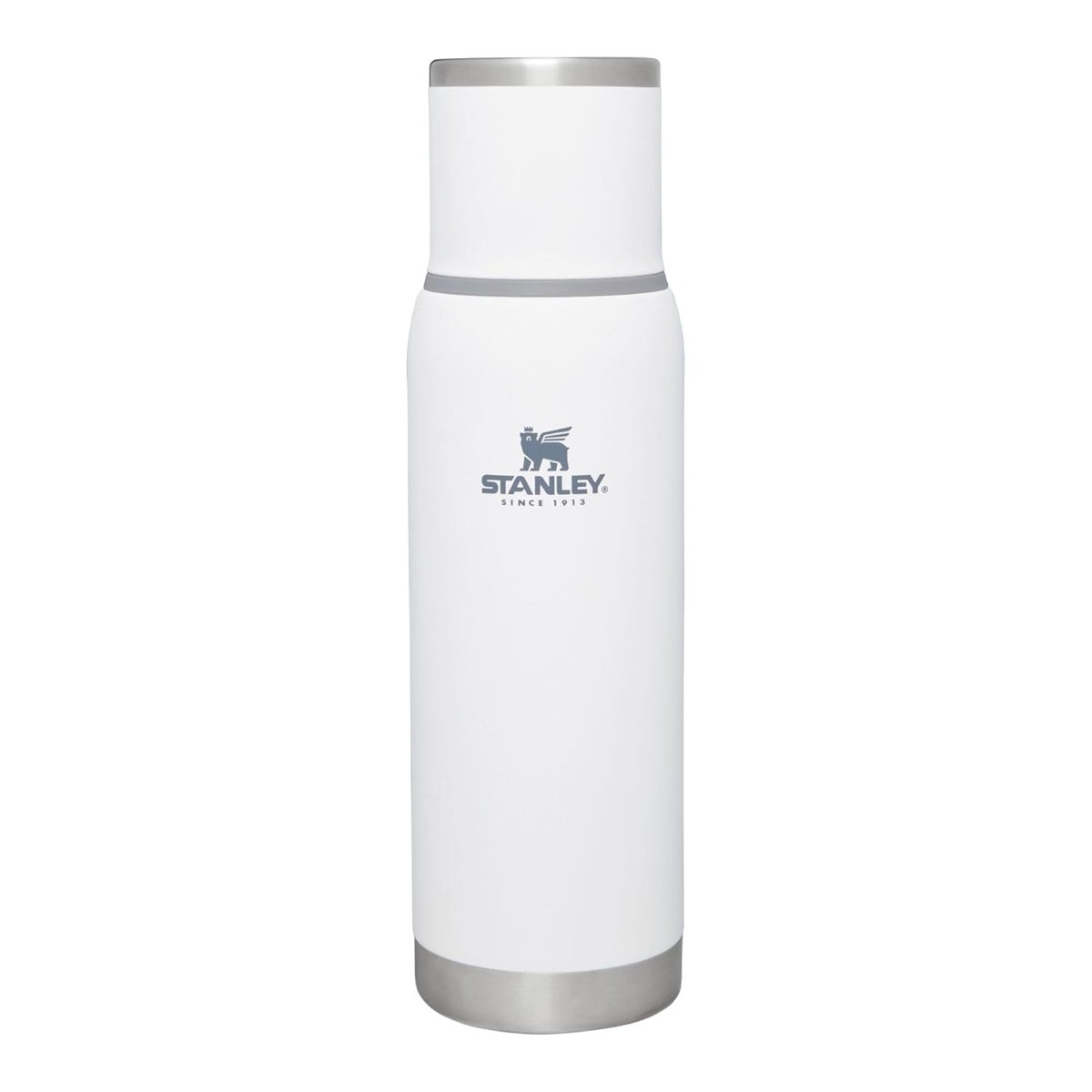 STANLEY Adventure To-Go Termos 1 Litre - Beyaz (Polar) | Paslanmaz Çelik