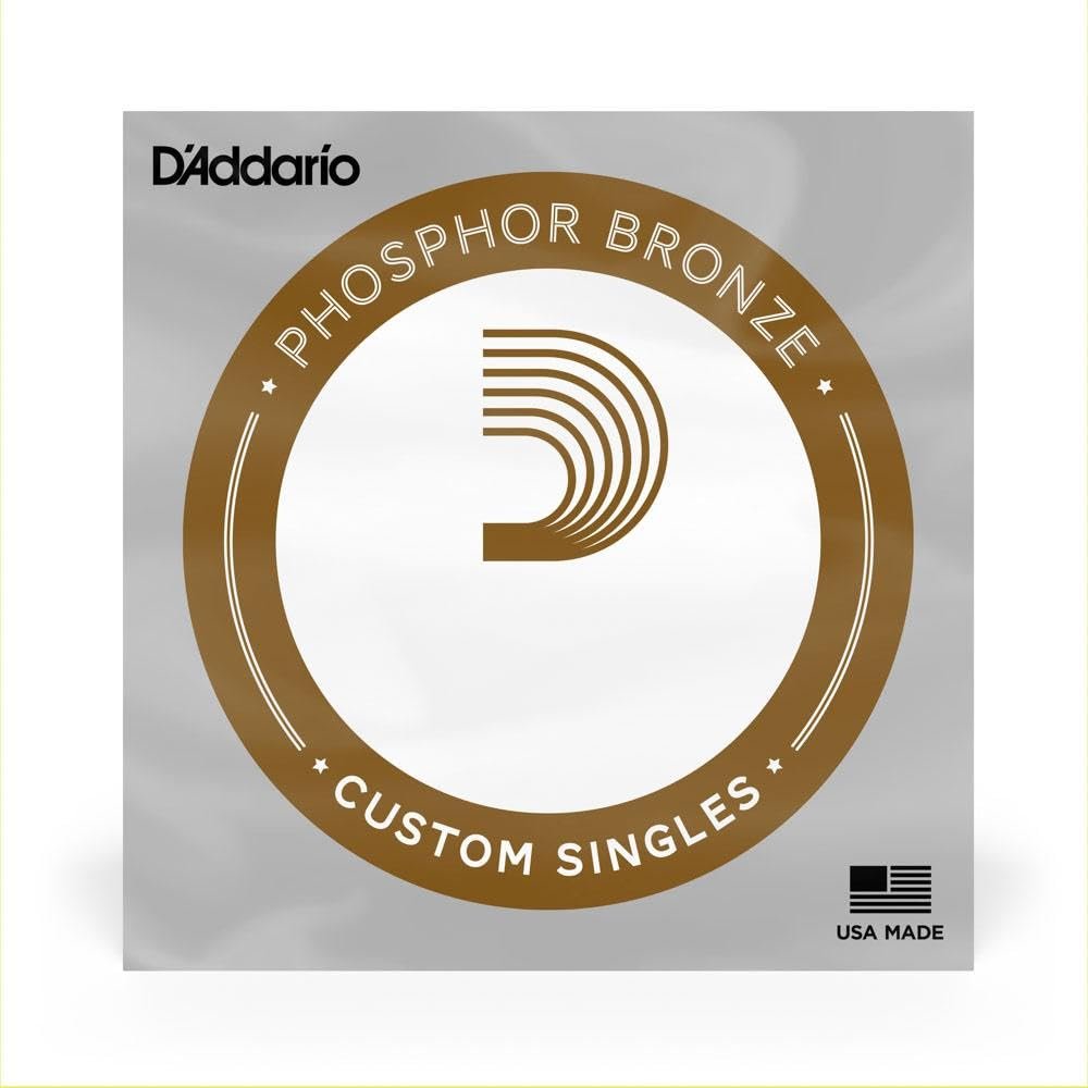 Daddario Pb023 Akustik Tek Tel, Paket, (Sol), Phosphor Bronze