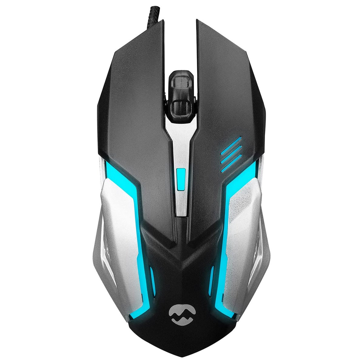 Kyrotech Everest SM-G72 Usb Siyah/Gümüş Işıklandırmalı Oyuncu Mouse