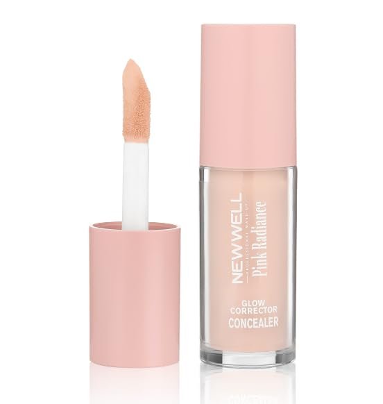 New Well Pink Radiance Glow Corrector Concealer Pembe Işıltılı Parlaklık Düzeltici Kapatıcı 8 Gr, T1188