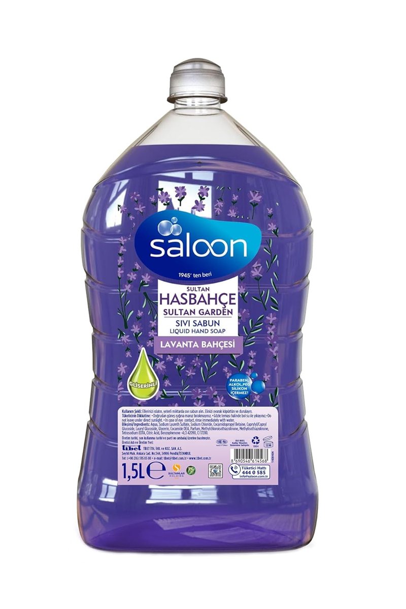 Saloon Sıvı Sabun Has Bahçe 1.5 L