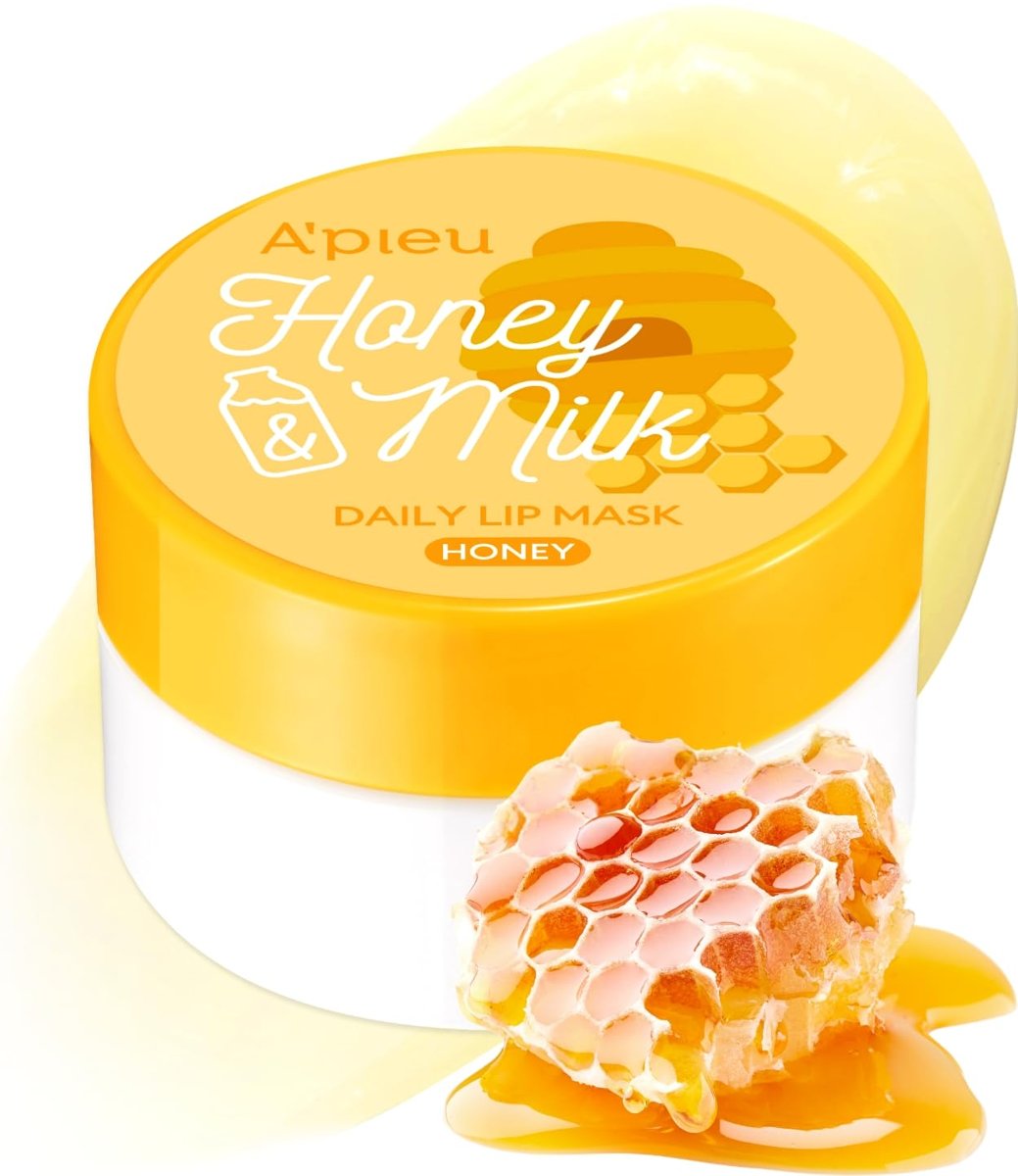 A'PIEU Bal ve Süt Özlü Nemlendirici Dudak Maskesi Bal Aromalı, 6 gr