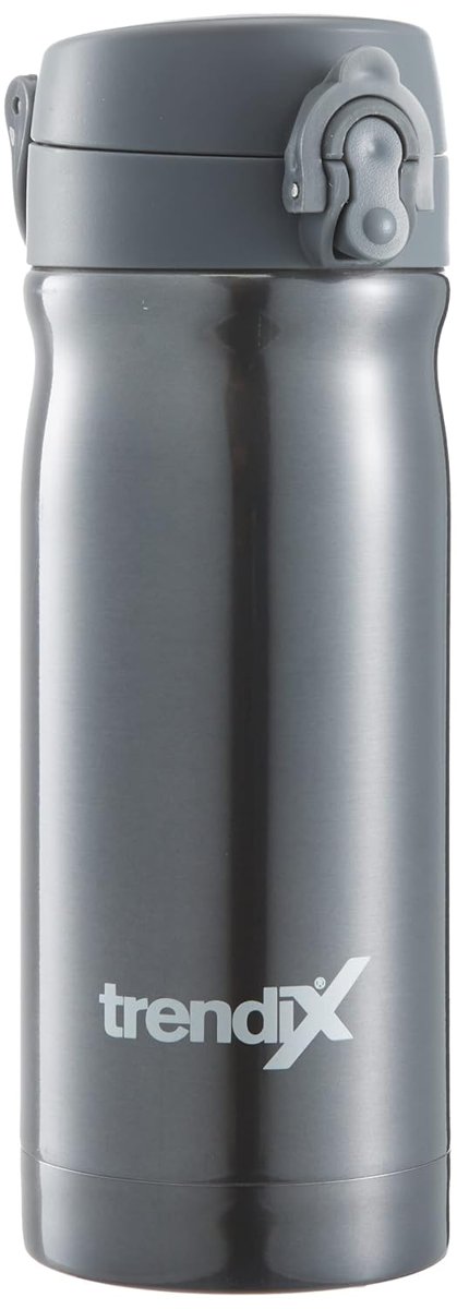 UMIX ÇELİK İÇLİ MATARA 350ml GRİ