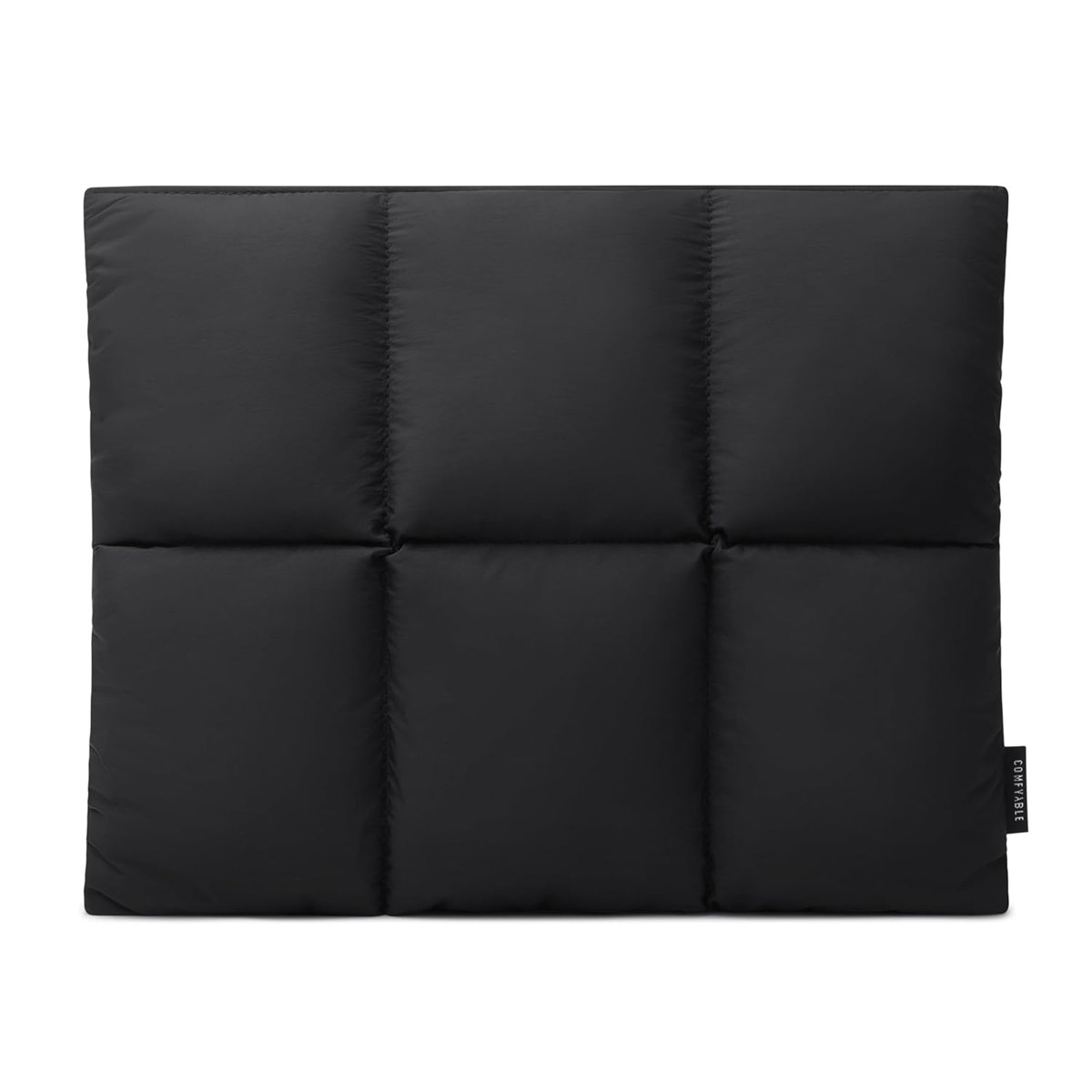 Comfyable Kabarık Dizüstü Bilgisayar Kılıfı 13 inç 14 inç, Kapitone Puffer Laptop Taşıma Çantası, MacBook Air M3 2024 M2 M1 ile Uyumlu Yastık Kılıfı, MacBook Pro 13 İnç 14 İnç, Siyah